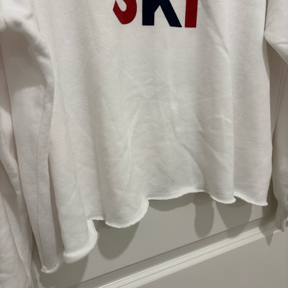 NWT Greyson Threads Apres Ski White Pullover Crewneck Sweatshirt Top XL - Picture 7 of 10